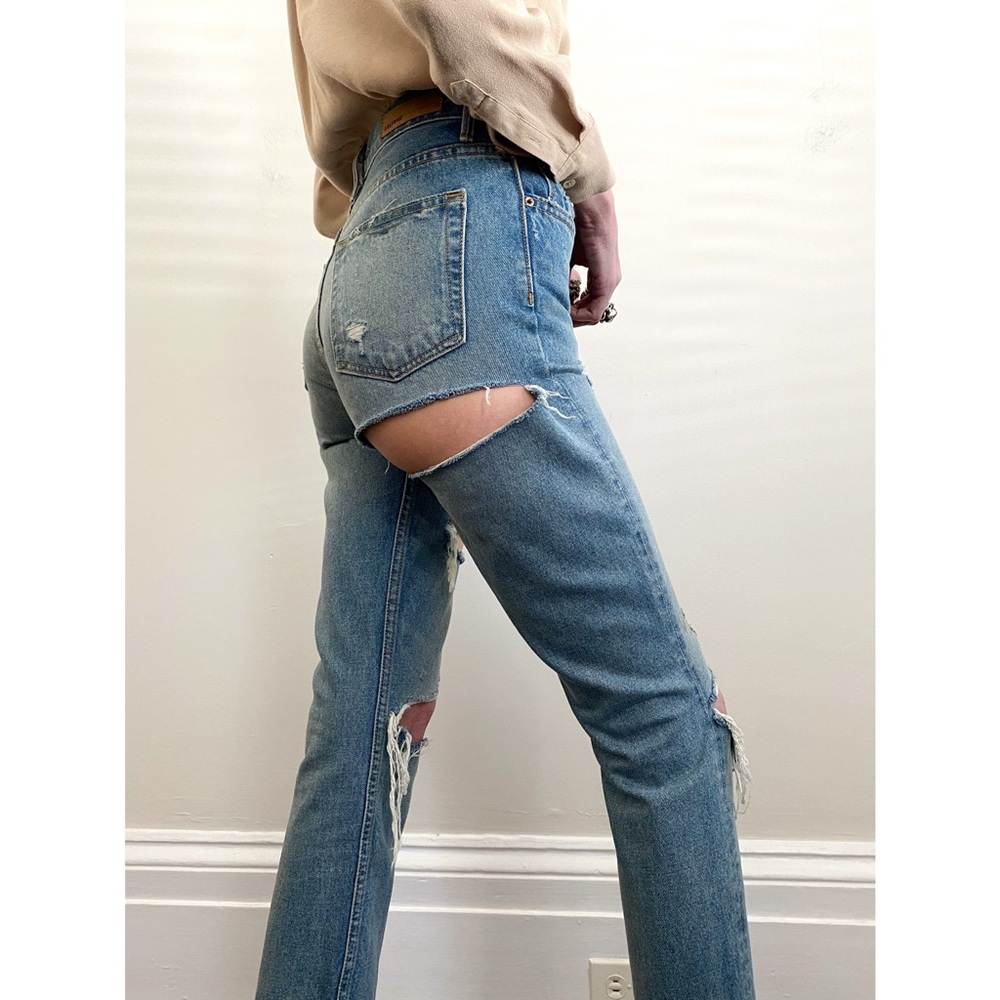 GRLFRND Denim Karolina High Rise Size 26 - Picture 4 of 9